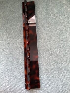 Tortoiseshell acrylic Mahjong Rack and Pusher